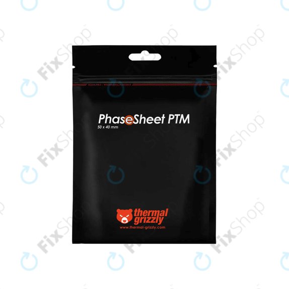 Θερμοαγώγιμο pad 50x40x0,2mm, Thermal Grizzly PhaseSheet PTM