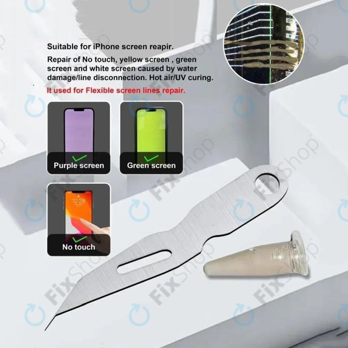 Υποδοχιακός υπερλεπτός κόφτης για επιδιόρθωση ITO/LCD κυκλωμάτων – για επιδιορθώσεις γραμμών οθόνης και εφαρμογή αγώγιμης ασημένιας πάστας