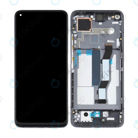 Συγκρότημα οθόνης για Xiaomi Mi 10T 5G, M2007J3SY, Mi 10T Pro 5G M2007J3SG, Cosmic Black, Aftermarket