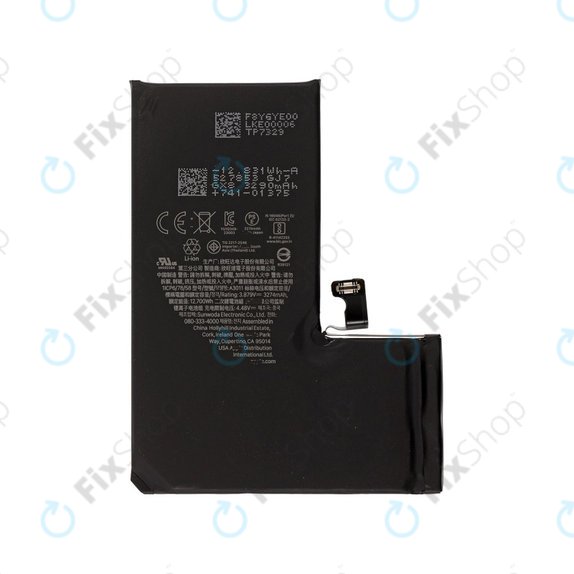 Μπαταρία για iPhone 15 Pro, 3274mAh, A3011
