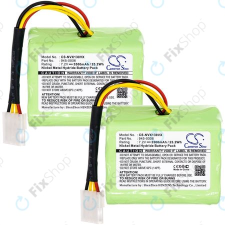 Μπαταρία για Vorwerk Kobold VX100, Μπαταρία Pack 945-0006, 7.2V, 3500mAh, HQ