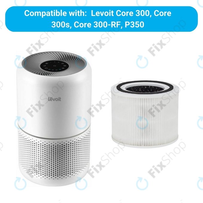 HEPA φίλτρο (Ενεργός άνθρακας) για Levoit Core 300 | 300s | P350