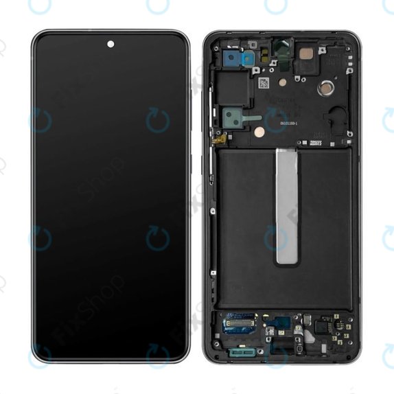 Συγκρότημα οθόνης για Samsung S21 FE, G990B, Black, Aftermarket