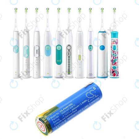 Μπαταρία για Oral-B Genius X, Philips HX6100 Series, 800mAh, Li-Ion, 3.7V, 3000 040 83812, HQ