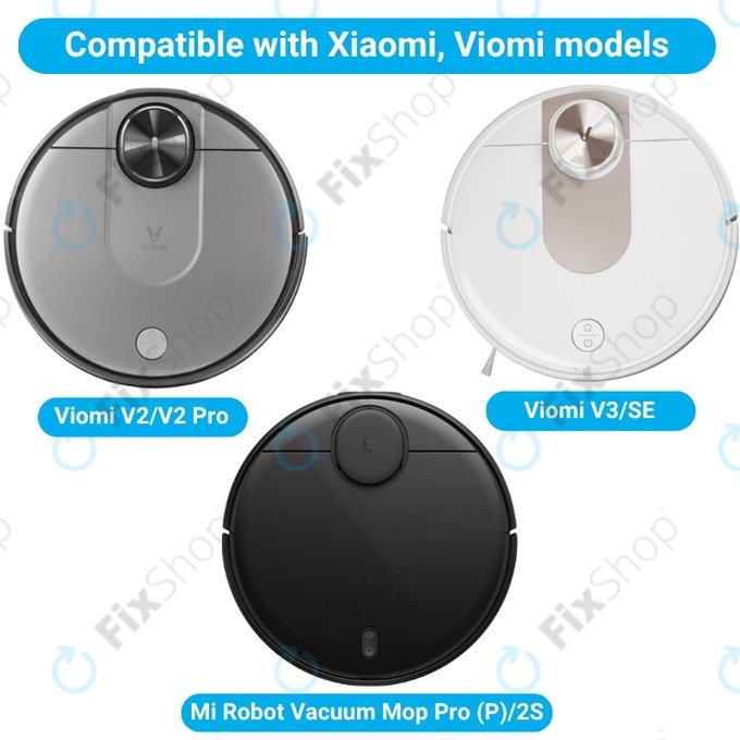 Σετ ανταλλακτικών για Xiaomi Viomi V2, V2 Pro, V3, SE, Mi Robot Vacuum Mop Pro (P), 2S (2x Κύρια βούρτσα, 4x Φίλτρο, 4x Πλαϊνή Βούρτσα, 4x Πανί Σφουγγαρίστρας)