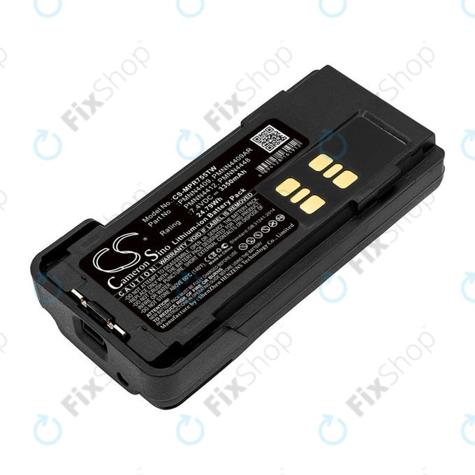 Μπαταρία για Motorola DP2600, 4000, 4600, 4800, XPR3000, XPR3300, 3350mAh, Li-Ion, 7.4V, PMNN4409, HQ
