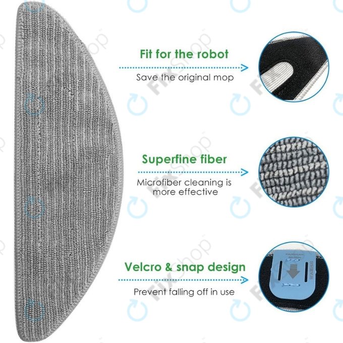 Πανί σφουγγαρίστρας, 2 τεμ. για iRobot Roomba Combo i5, j5