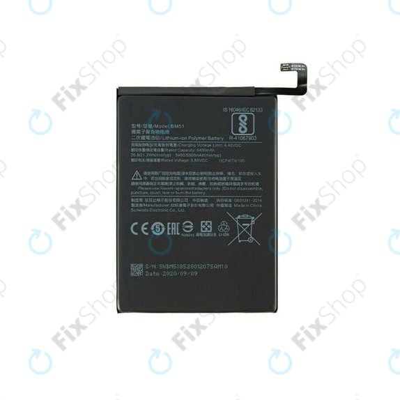 Μπαταρία για Xiaomi Mi Max 3, BM51, 5500mAh