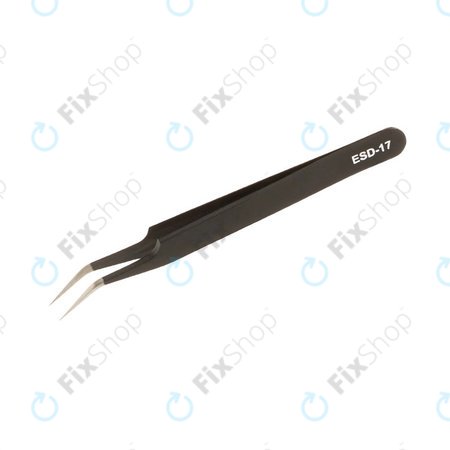 Αντιστατική Μεταλλική Λαβίδα με Κυρτή Μύτη (115mm) για Vetus ESD-17