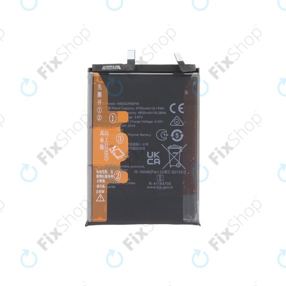 Μπαταρία για Honor 70, 4800mAh, HB506390EFW