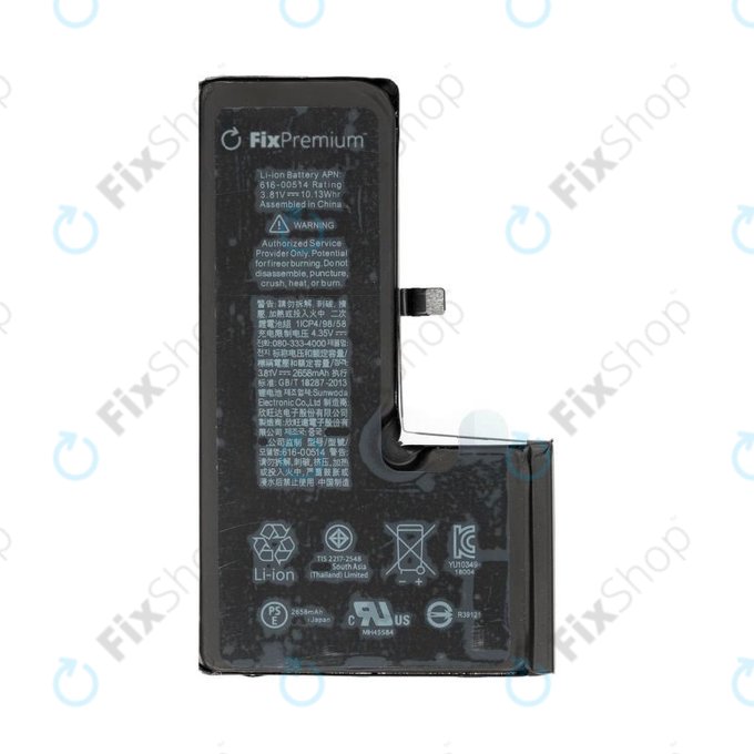 Μπαταρία για iPhone XS, 2658mAh, FixPremium