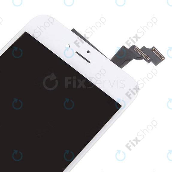 Οθόνη για iPhone 6 Plus, White, Αφής με πλαίσιο