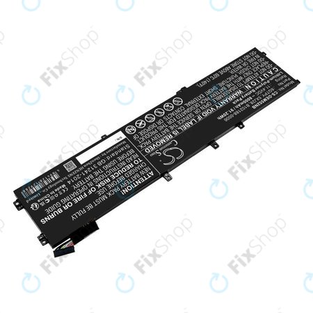 Μπαταρία για Dell XPS 15, Dell Precision 9560, 9570, 8000mAh, Li-Pol, 11.4V, 6GTPY, HQ