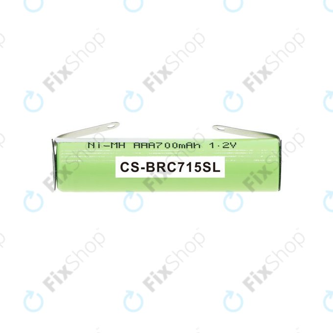 Μπαταρία για Philips Norelco QC5055, Braun FreeControl 1715, 700mAh, Ni-MH, 1.2V, 4HGAE-LFU, HQ