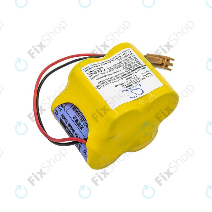 Μπαταρία για Fanuc 18-T Series Programmable Logic, 2400mAh, Li-MnO2, 6V, BR-2/3AGCT4A, HQ