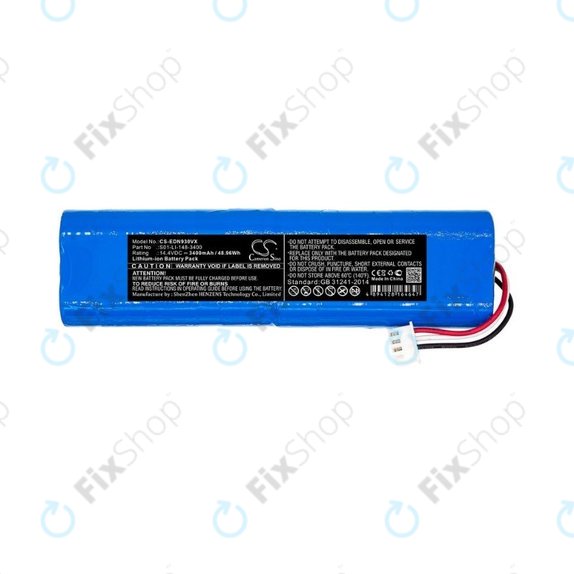 Μπαταρία για Ecovacs Deebot Ozmo 900-series, N-series, T-series, Yeedi Vac 2 Pro, S01-LI-148-3400, 14.4V, 3400mAh, HQ