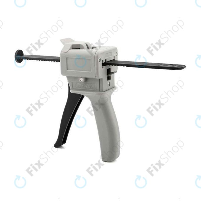 Μαύρη Κόλλα Επισκευής Ακουστικών + Πιστόλι Διανομέα για E-Fixit Black-8