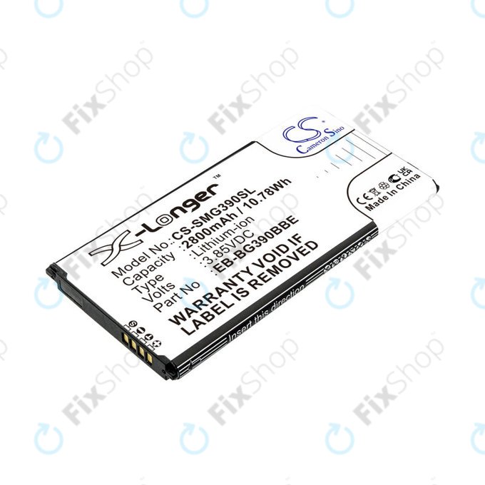 Μπαταρία για Samsung Galaxy Xcover 4, 4S, 2800mAh, Li-Ion, 3.85V, EB-BG390BBE, HQ