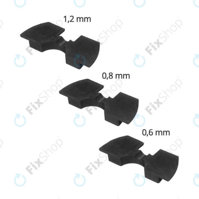 Αποσβεστήρες Δόνησης (3τμχ) για Xiaomi Mi Electric Scooter 1S | 2 M365 | Essential | Pro | Pro 2 | Μαύρο | Black