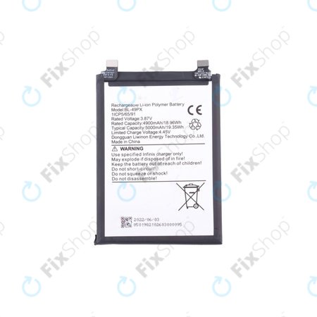 Μπαταρία για Infinix Hot 30 5G X6832, 5000mAh, Service Pack