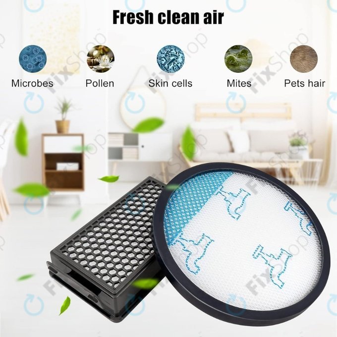 Φίλτρο HEPA + Πλενόμενο Φίλτρο (ZR005901) για Rowenta Compact Power