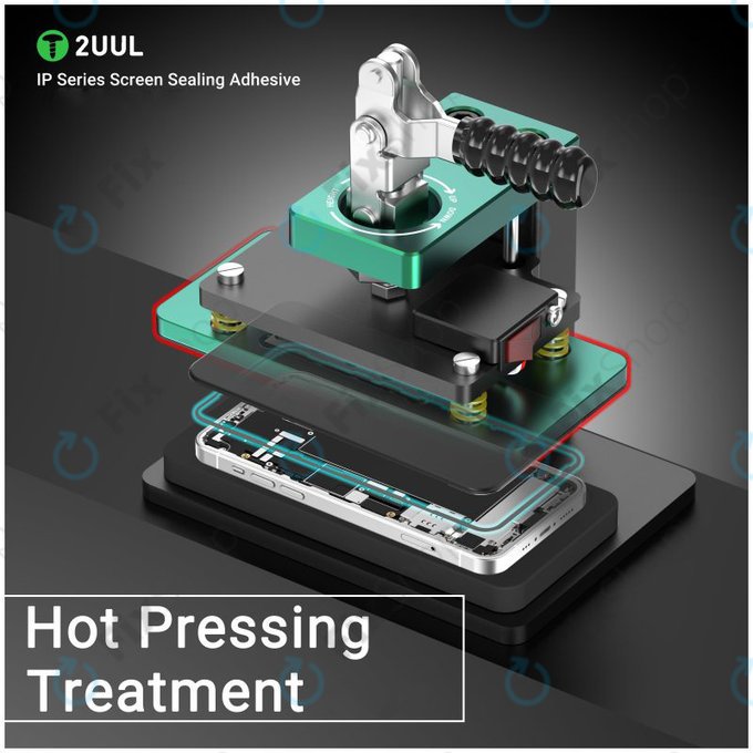 Ταινία Συγκόλλησης Στεγανοποίησης Οθόνης για iPhone 16 Pro, 2UUL SA16P, (5τμχ)