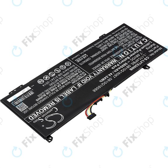 Μπαταρία για Lenovo Air 14, Flex 6, Ideapad 530, Yoga 530, 5800mAh, Li-Pol, 7.68V, L17C4PB0, HQ
