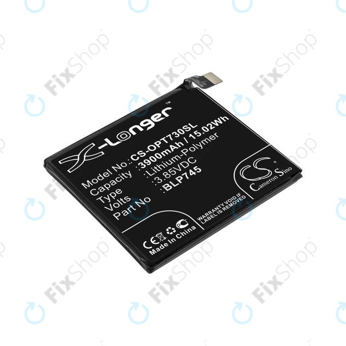 Μπαταρία για OnePlus 7T Pro, 3900mAh, Li-Pol, 3.85 V, BLP745, HQ