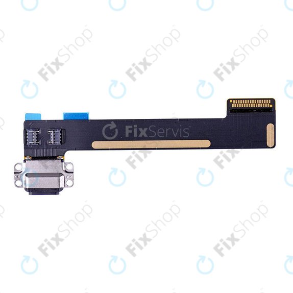 Επαφές Φόρτισης + Καλώδιο Flex για iPad Mini 4, Mini 5 | Μαύρο | Black