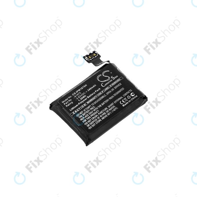 Μπαταρία για Apple Watch 3 42 mm, 340mAh, GPS Version, Li-Pol, 3.82 V, A1875, HQ