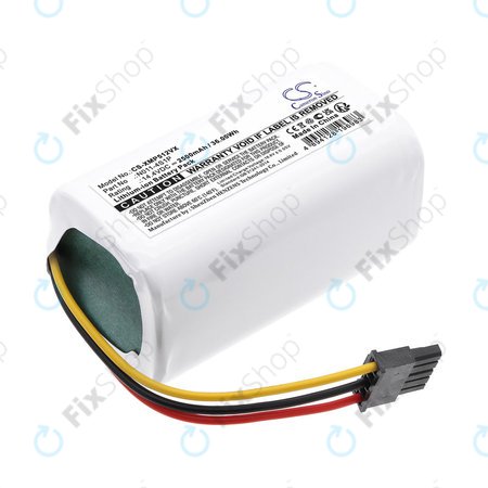 Μπαταρία για Xiaomi Mi Robot vacuum Mop 2 Lite, 2500mAh, Li-ion, 14.4V, 260V-4S1P, HQ