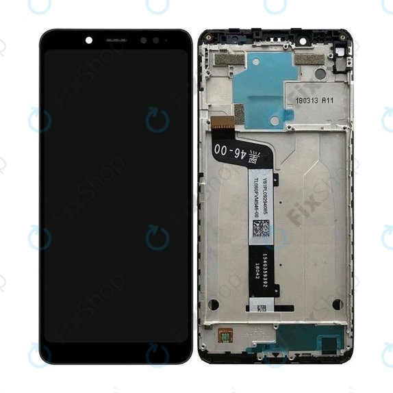 Συγκρότημα οθόνης για Xiaomi Redmi Note 5 Pro, Μαύρο, Black, Aftermarket