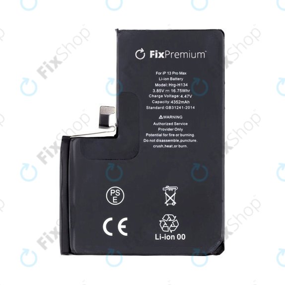 Μπαταρία για iPhone 13 Pro Max, A2653, 4352mAh, FixPremium