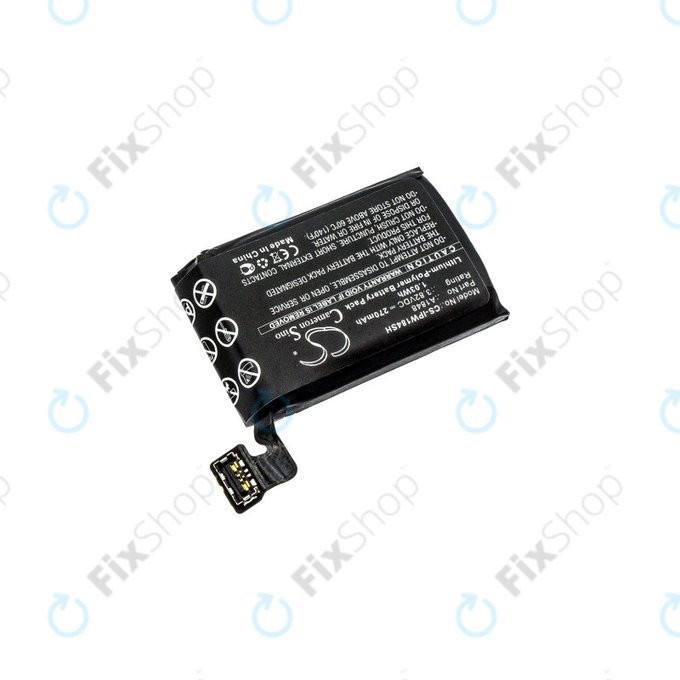 Μπαταρία για Apple Watch 3 38 mm, 270mAh, GPS + Cellular Version, Li-Pol, 3.82 V, A1848, HQ