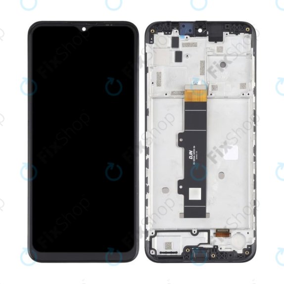 Συγκρότημα οθόνης για Motorola Moto G30, XT2129, Phantom Black, Aftermarket