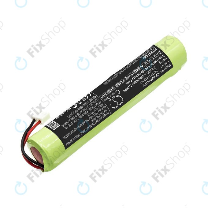 Μπαταρία για Hurricane Spin Scrubber, Brush Cleaner Mop, 2000mAh, Ni-MH, 3.6V, 8877731412181, HQ