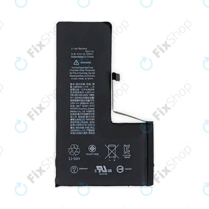 Μπαταρία για iPhone XS, 2658mAh, Service Pack