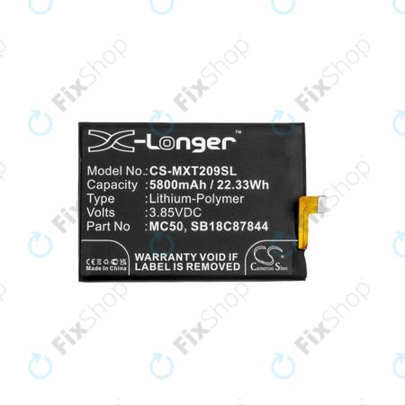 Μπαταρία για Motorola Moto G9 Power, G60 XT2135, MC50, 5800mAh, HQ