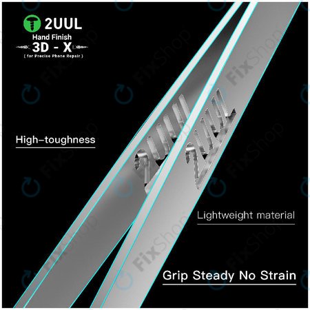 Πινέτα ακριβείας, 3D-X φινιρισμένη στο χέρι, 2UUL TW02