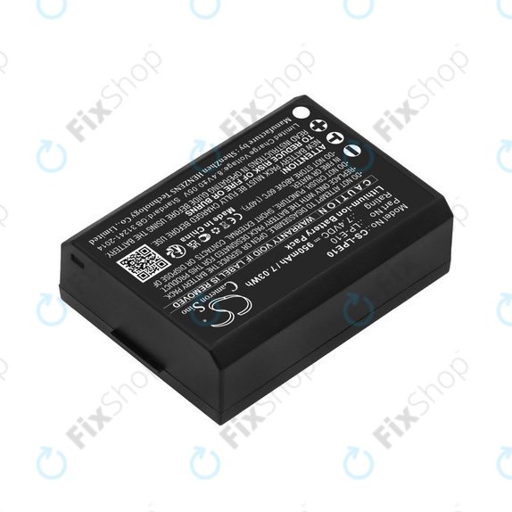 Μπαταρία για Canon EOS 1100D, EOS 1300D, 950mAh, Li-Ion, 7.4V, LP-E10, HQ