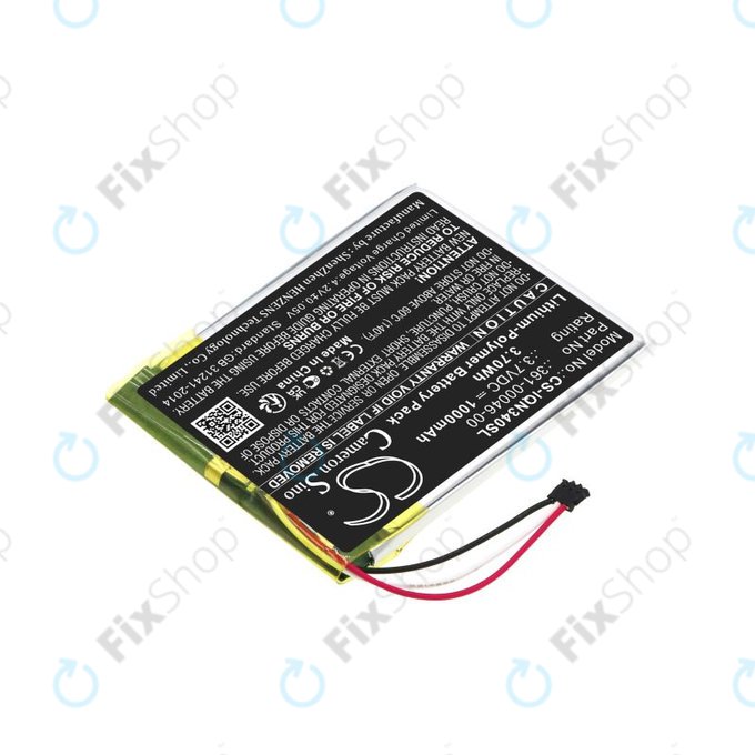 Μπαταρία για Garmin Dash Cam 20, Nuvi 3400, 1000mAh, Li-Pol, 3.7V, 361-00046-00, HQ