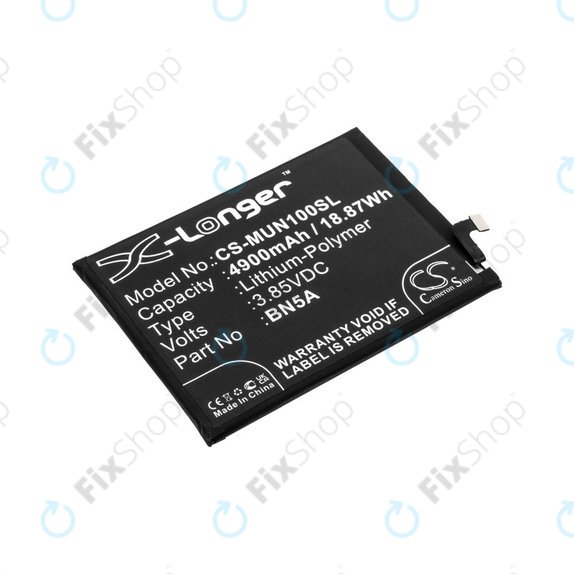 Μπαταρία για Xiaomi Poco M3 Pro, Redmi Note 10, Note 11, 4900mAh, Li-Pol, 3.85 V, BN5A, HQ