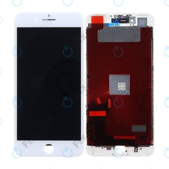 Οθόνη In-Cell για iPhone 7 Plus, White, Αφής με πλαίσιο, FixPremium