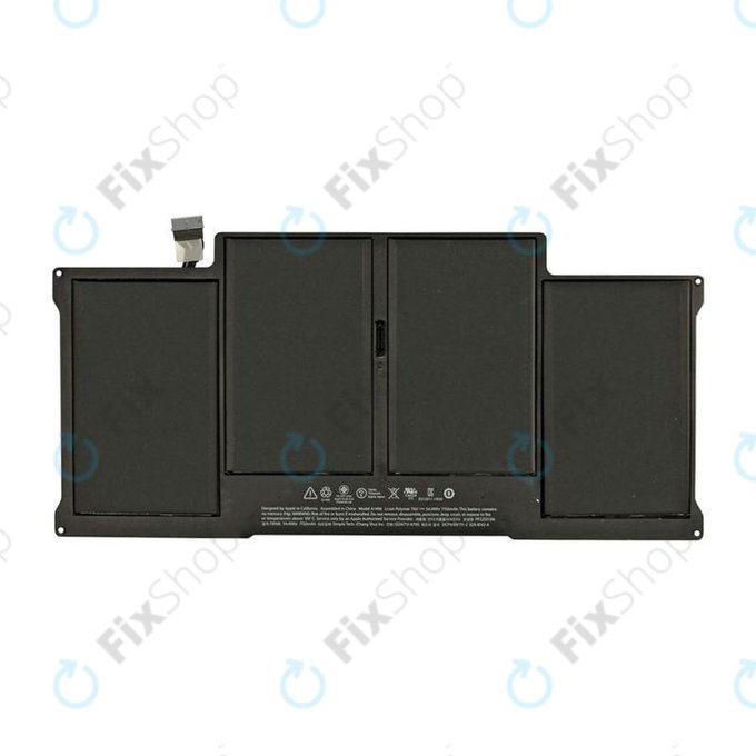 Μπαταρία για MacBook Air 13", Μέσα 2013 – Μέσα 2017, A1466, A1496, 7200mAh, FixPremium