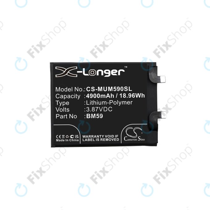 Μπαταρία για Xiaomi 11T, BM59, 4900mAh, HQ