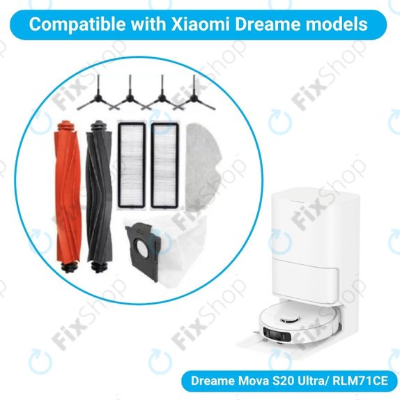 Ολοκληρωμένο Σετ για Xiaomi Dreame Mova S20 Ultra | RLM71CE