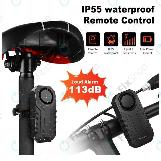 Wireless Theft Alarm with Remote control