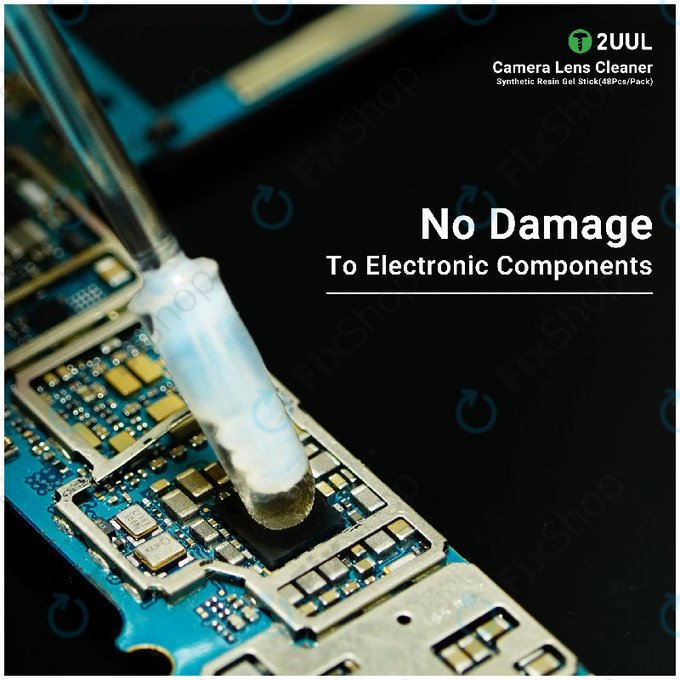 Στικ καθαρισμού φακών κάμερας με τζελ, 2UUL CL21, 48τμχ/πακέτο