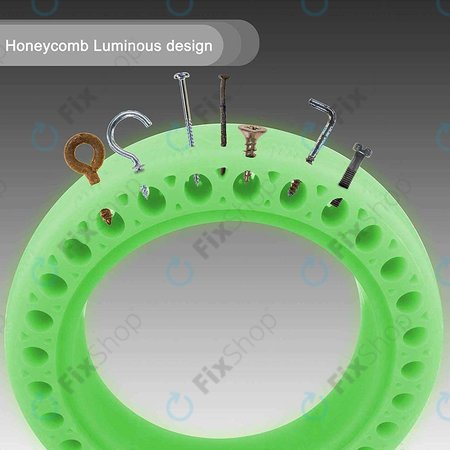 Ανθεκτικό Πλήρες Ελαστικό χωρίς Σωλήνα (Πράσινο Φθορίζον) για Xiaomi Mi Electric Scooter 1S | 2 M365 | Essential | Pro | Pro 2 | Πράσινο | Green Fluorescent