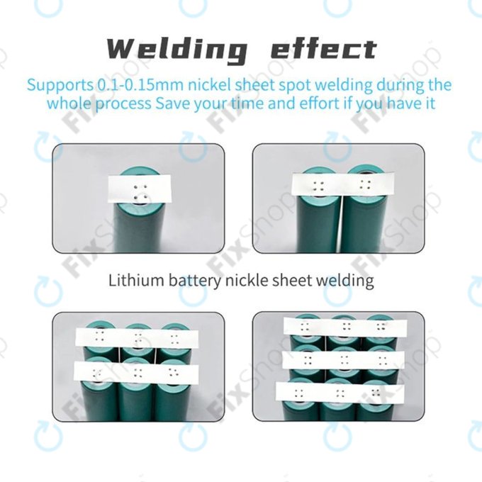 Σετ Μικροσυγκολλητή Σημείου για Επισκευή Flex Μπαταρίας (iPhone 11 - 12 Pro Max) για QianLi Macaron